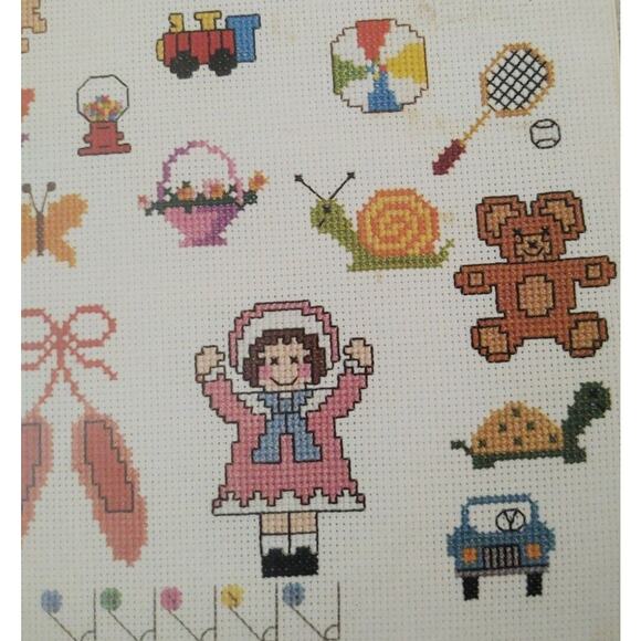 Mini Motif Designs For Baby and Children Bear, Balloons, Borders, Doll, Bunny - Picture 6 of 6